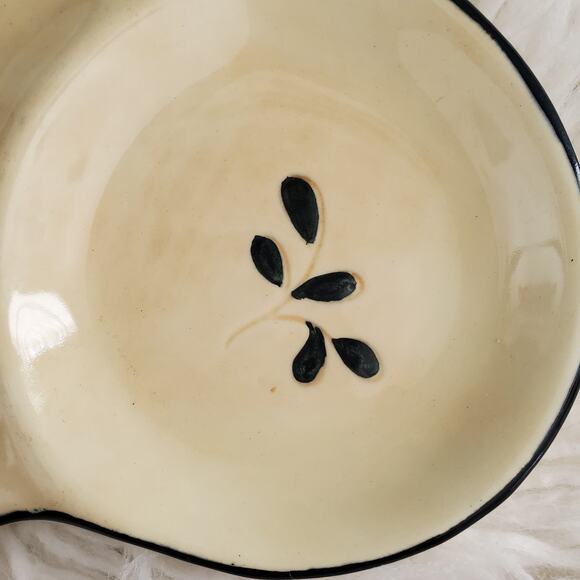 Pennsbury Pottery Vintage Rooster Themed Snack Plate & Mug Set - Picture 9 of 10